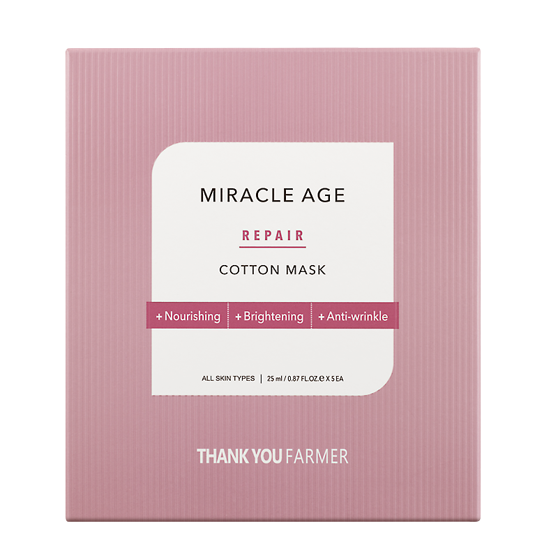 THANK YOU FARMER - MIRACLE AGE Repair Cotton Mask - 1τεμ.